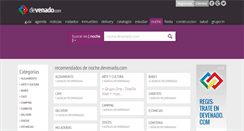 Desktop Screenshot of noche.devenado.com
