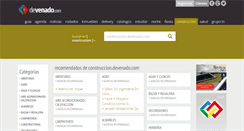 Desktop Screenshot of construccion.devenado.com