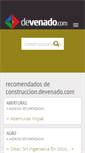Mobile Screenshot of construccion.devenado.com