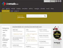 Tablet Screenshot of construccion.devenado.com