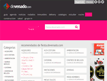 Tablet Screenshot of fiesta.devenado.com